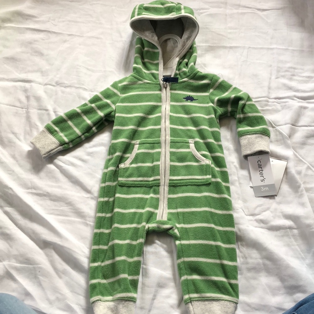 Dinosaur hooded outfit